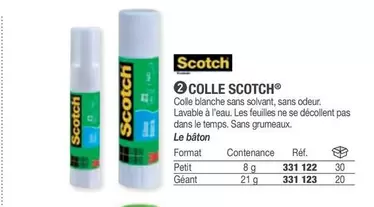 Scotch - Colle offre sur Hyperburo