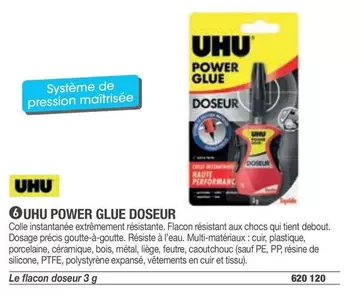 Uhu - Power Glue Doseur offre sur Hyperburo