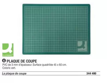 Q-Connect - Plaque De Coupe offre sur Hyperburo