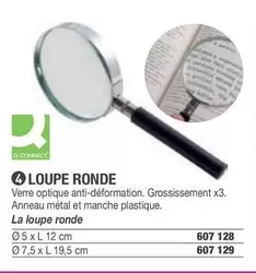 Q-Connect - Loupe Ronde offre sur Hyperburo