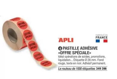 Apli - Pastille Adhésive Offre Spéciale offre sur Hyperburo