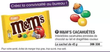 M&M'S - Cacahuètes offre sur Hyperburo