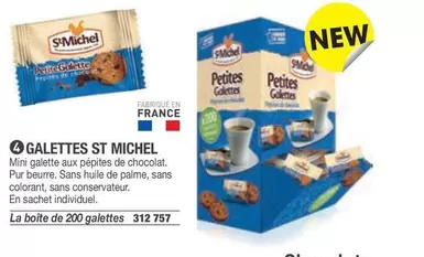 St michel - Galettes offre sur Hyperburo