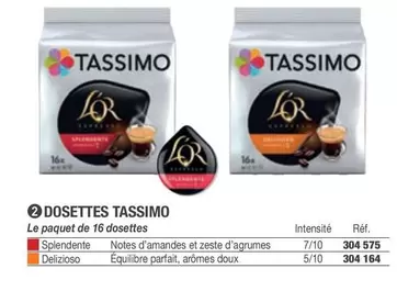 Tassimo - Dosettes offre sur Hyperburo