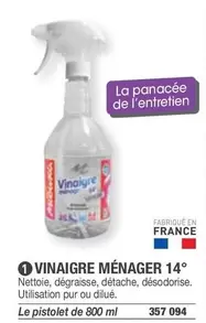 Vinaigre Ménager 14° offre sur Hyperburo