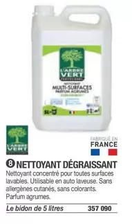 L'Arbre Vert - Nettoyant Dégraissant offre sur Hyperburo