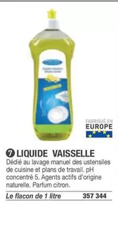 Coldis - Liquide Vaisselle offre sur Hyperburo