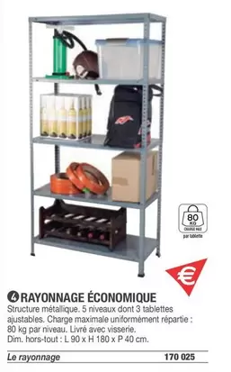 Rayonnage Économique offre sur Hyperburo