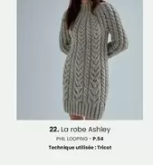 La Robe Ashley offre sur Phildar