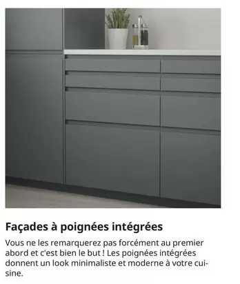 Look - Fagades À Poignées Intégrées offre sur IKEA