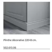 Bodbyn Plinthe Décorative offre sur IKEA