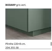 Bodarp Plinthe offre sur IKEA