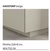 Havstorp Plinthe offre sur IKEA