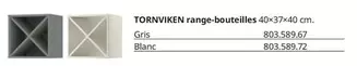 Tornviken Range-Bouteilles offre sur IKEA