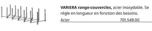 Variéra Range-couvercles offre sur IKEA