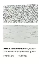 Lysekil Revêtement Mural offre sur IKEA