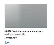 Sibbarp Revêtement Mural Sur Mesure offre sur IKEA