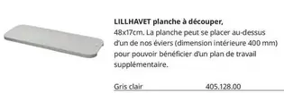 Lillhavet Planche À Découper offre sur IKEA