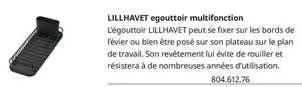 Lillhavet Egouttoir Multifonction  offre sur IKEA