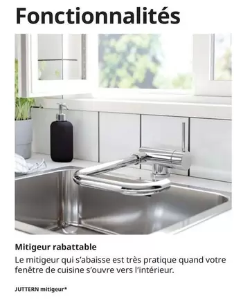 Juttern - Mitigeur Rabattable offre sur IKEA