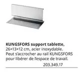 Kingsfors Support Tablette offre sur IKEA