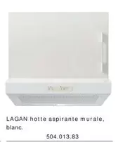 Lagan Hotte Aspirante Murale, Blanc offre sur IKEA