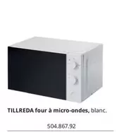 Tillreda Four À Micro-Ondes, Blanc offre sur IKEA