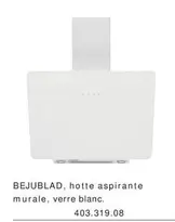 Bejublad, Hotte Aspirante Murale, Verre Blanc offre sur IKEA