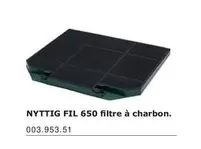 Nyttig Fil 650 Filtre À Charbon offre sur IKEA