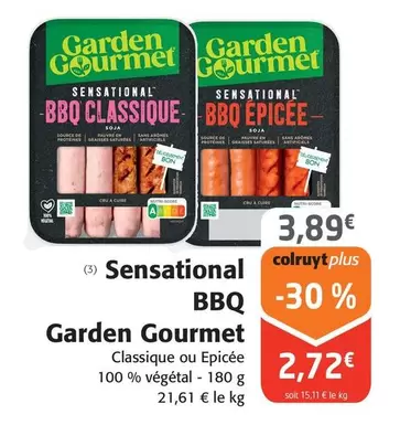 Garden Gourmet - Sensational BBQ