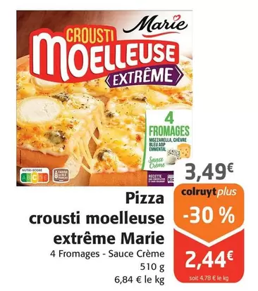 marie - pizza crousti moelleuse extreme