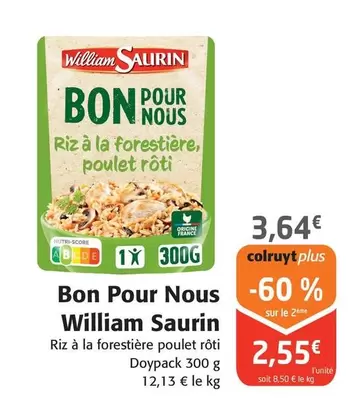 William Saurin - Bon Pour Nous