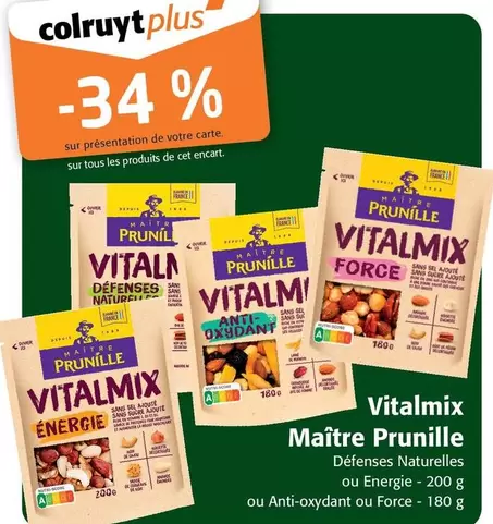 Maitre Prunille - Vitalmix 