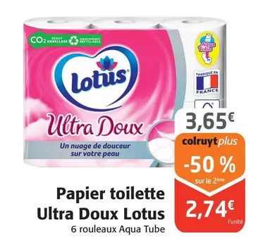 Lotus - Papier Toilette Ultra Doux