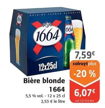 1664 - bière blonde