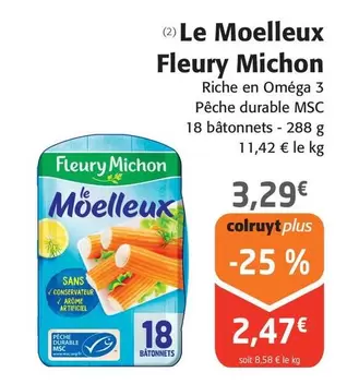 fleury michon - le moelleux