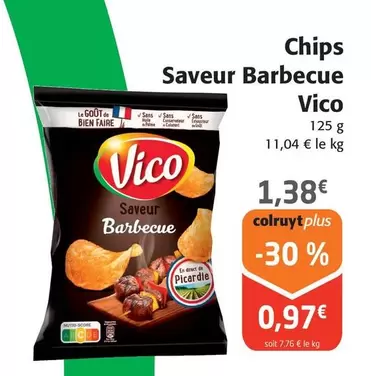 Vico - Chips Saveur Barbecue