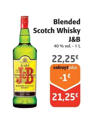 J&B - Blended Scotch Whisky