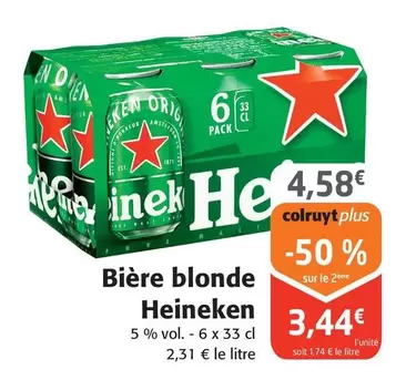 Heineken - Bière Blonde