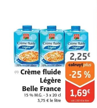 Belle France - Crème Fluide Légère