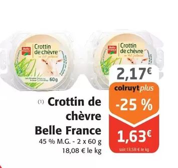 Belle France - Crottin De Chevre