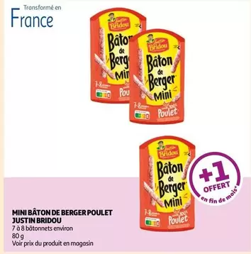 Justin Bridou - Mini Bâton De Berger Poulet