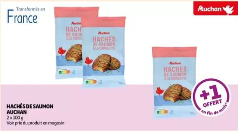 Auchan - Hachés De Saumon