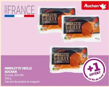 auchan - mimolette vieille