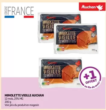 Auchan - Mimolette Vieille