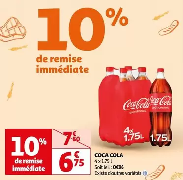 Coca Cola - 4 X 175 L