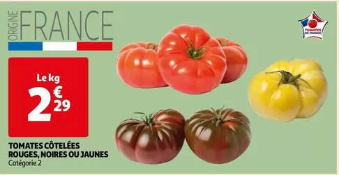 Tomates Côtelées Rouges, Noires Ou Jaunes