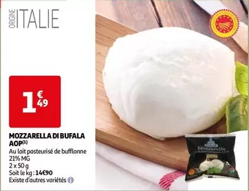 Mozzarella Di Bufala Aop