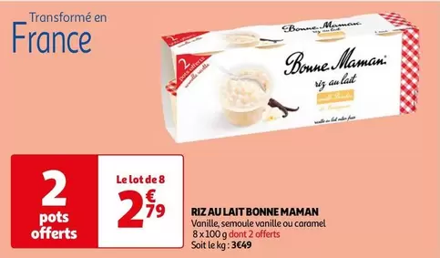 Bonne Maman - Riz Au Lait