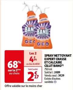 Cillit Bang - Spray Nettoyant Expert Crasse Et Calcaire